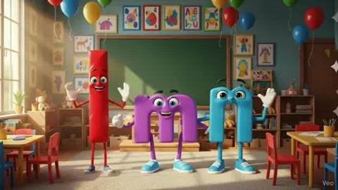 Video dành cho kết thúc tiết học chữ cái cũng ổn phải ko các cô?