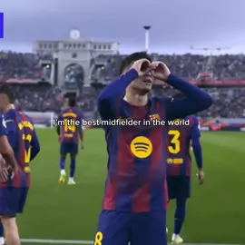 I’m the best midfielder in the world 🌍 #pedri #barcelona #football #vitinha #paris 