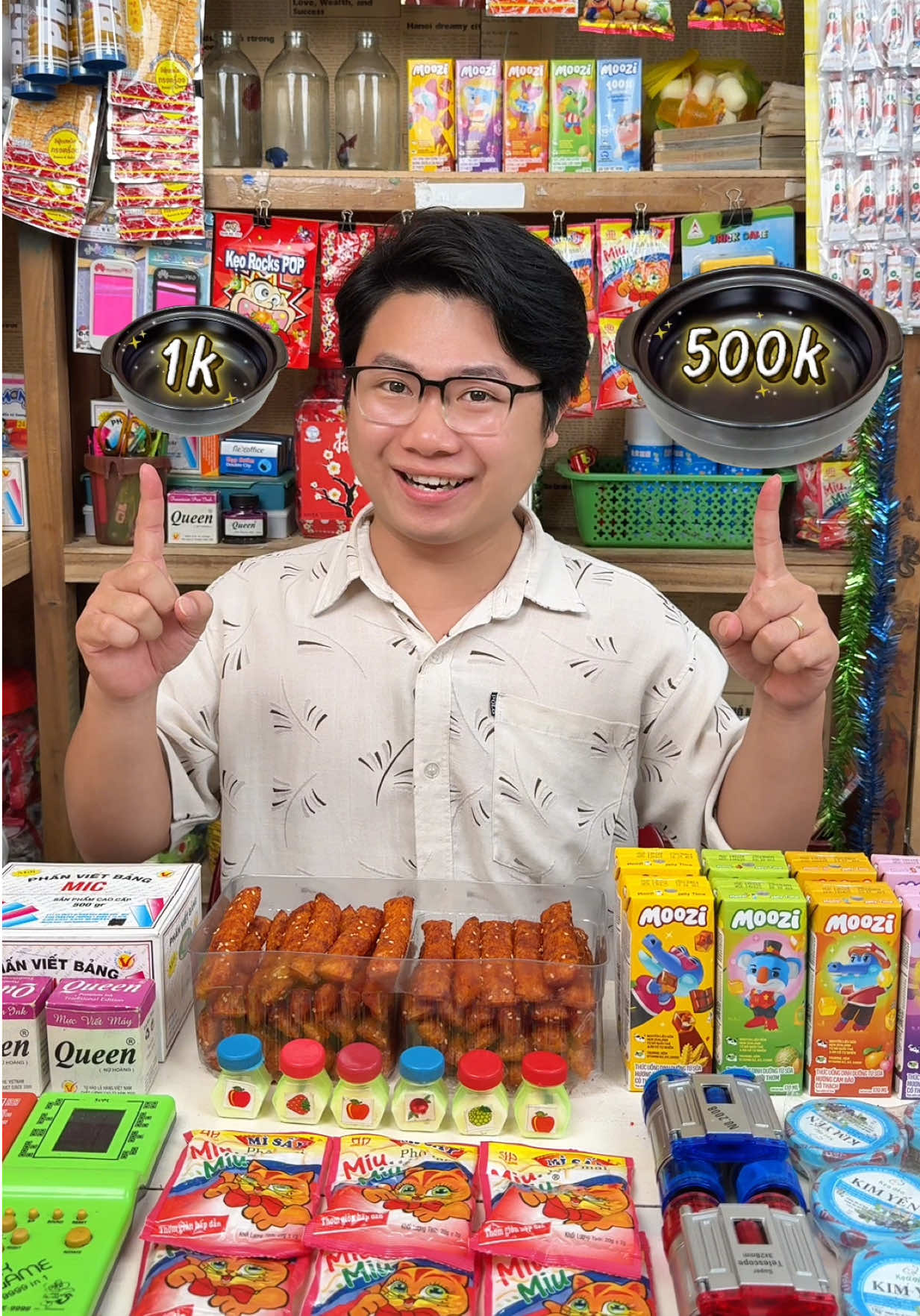 Mì cay 1k vs Mì cay 500k #comtuoitho #cantinbaton #micay #vtvcab 