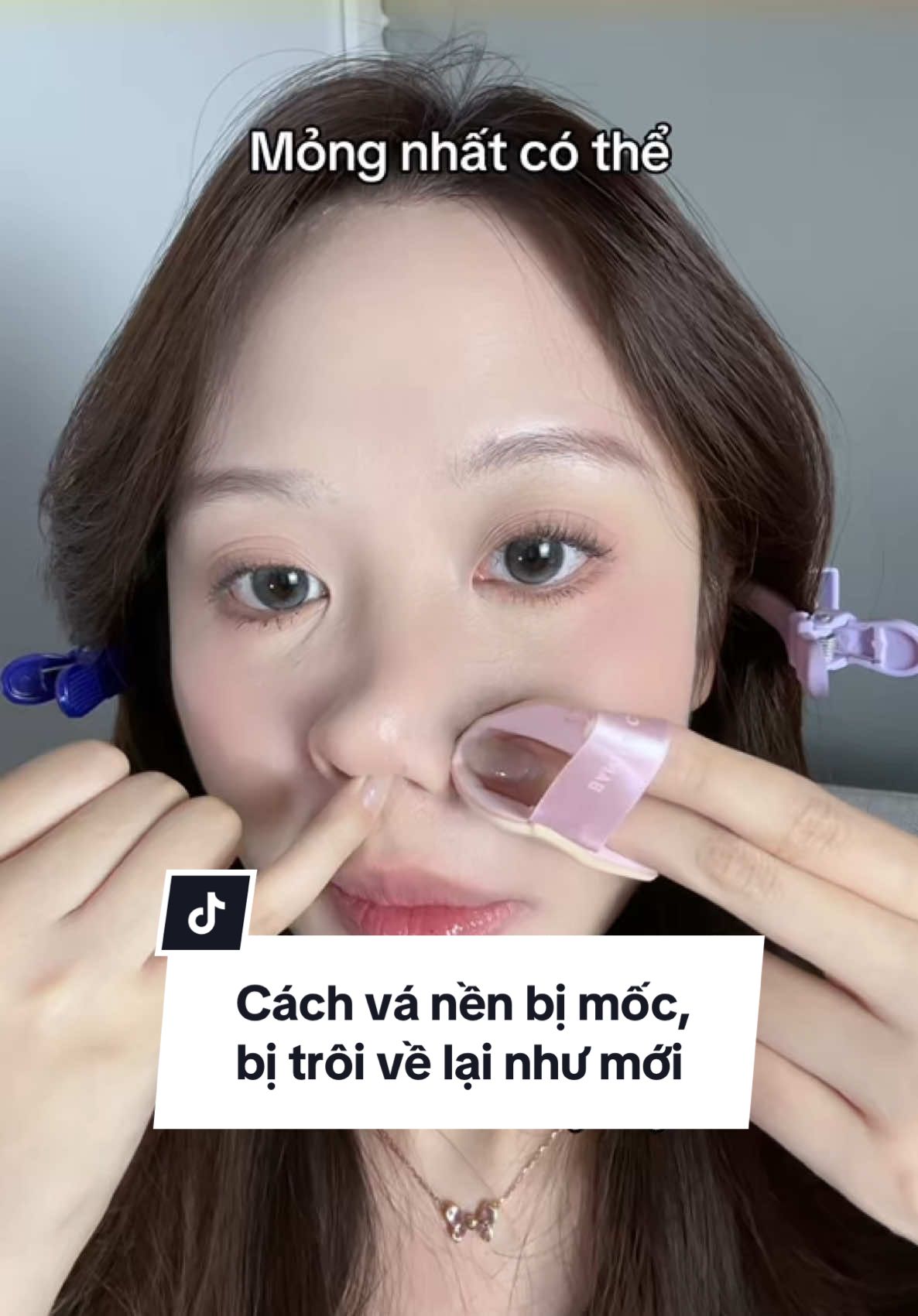 Cách vá nền bị mốc, bị trôi về lại như mới 🙌🏻 #janehere #janehereofficial #makeup #BloomYourGlow #BloomWithBanilaCo @BANILA CO VIETNAM 