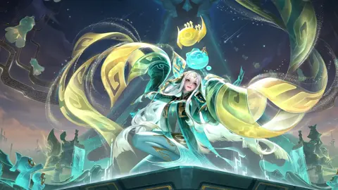 Channeling the power of mystic, she blesses the Bronze Age civilization. A millennium through, the maiden guides her blessings forth. Mystic Rites Dyadia will be available in Honor of Kings on October 25. Get the skin with this mega-discount offer for only 60 Tokens!🤩 #HonorofKings #HOK #NewSkin #Sanxingdui