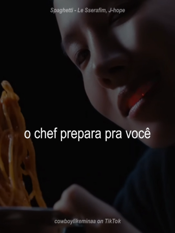 #LESSERAFIM - Spaghetti (J-hope verse) . . . . #traducao #lyricsvideo #tipografia #kpop 