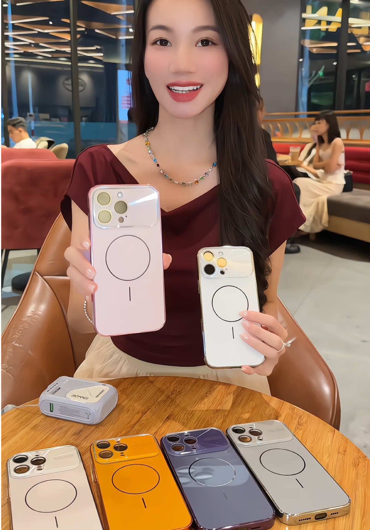 Lên thêm màu cho anh chị dễ chọn nhaaaa #ốp #oplungdienthoai #opiphone #iphone17 