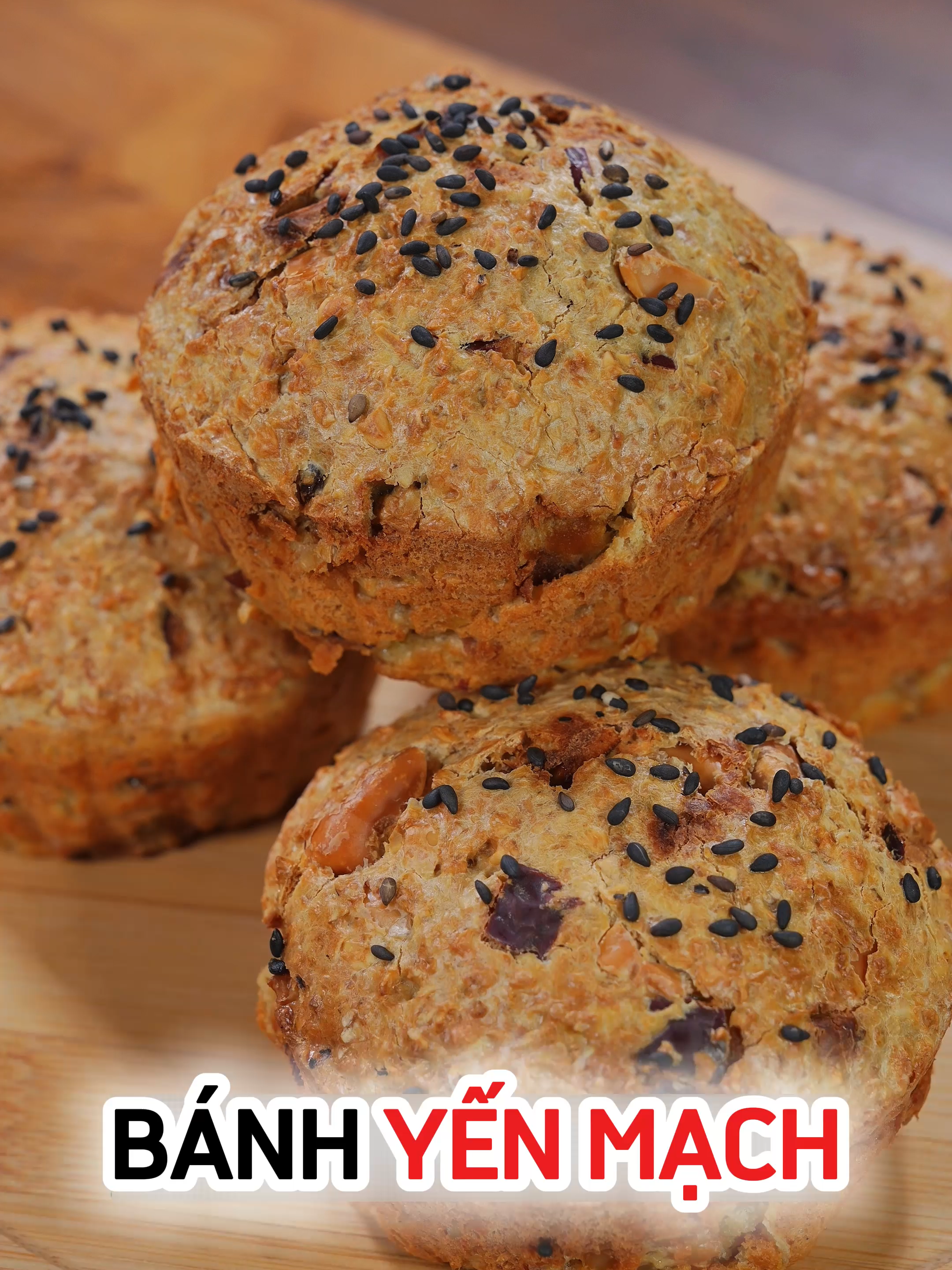 Món ngon mỗi ngày P1537 | Bánh yến mạch #amthuc #monan #monngon #monngonmoingay #xuhuong #xuhuongtiktok #coclanhom #noichienkhongdau #giavi #thegioigiavi