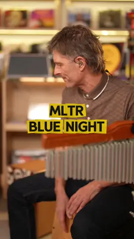 A quiet corner of the world, a room full of vinyl, and Blue Night in the air 💙🎶 #MLTR #MichaelLearnsToRock #BlueNight #LiveMusic #RecordStore  