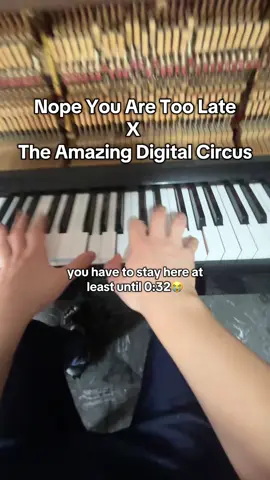 Replying to @/...._....\ hyped for the new episode #theamazingdigitalcircus #piano #wifiskeleton #musiciansoftiktok 