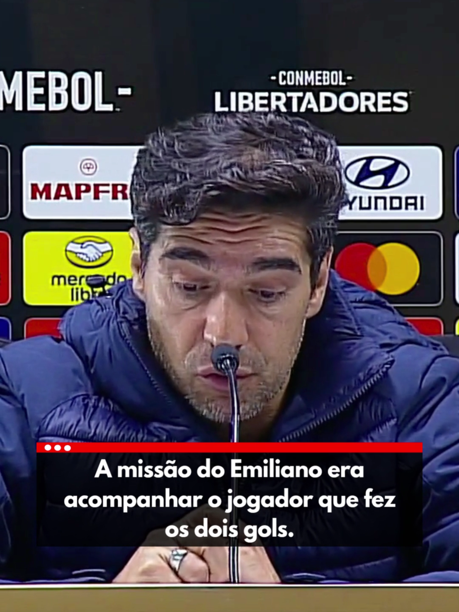 ABEL FERREIRA FALA SOBRE AS SUBSTITUIÇÕES E A MISSÃO DE ALGUNS JOGADORES NESSE JOGO | COLETIVA DE IMPRENSA PÓS JOGO CONTRA O LDU #palmeiras #abelferreira #futebol