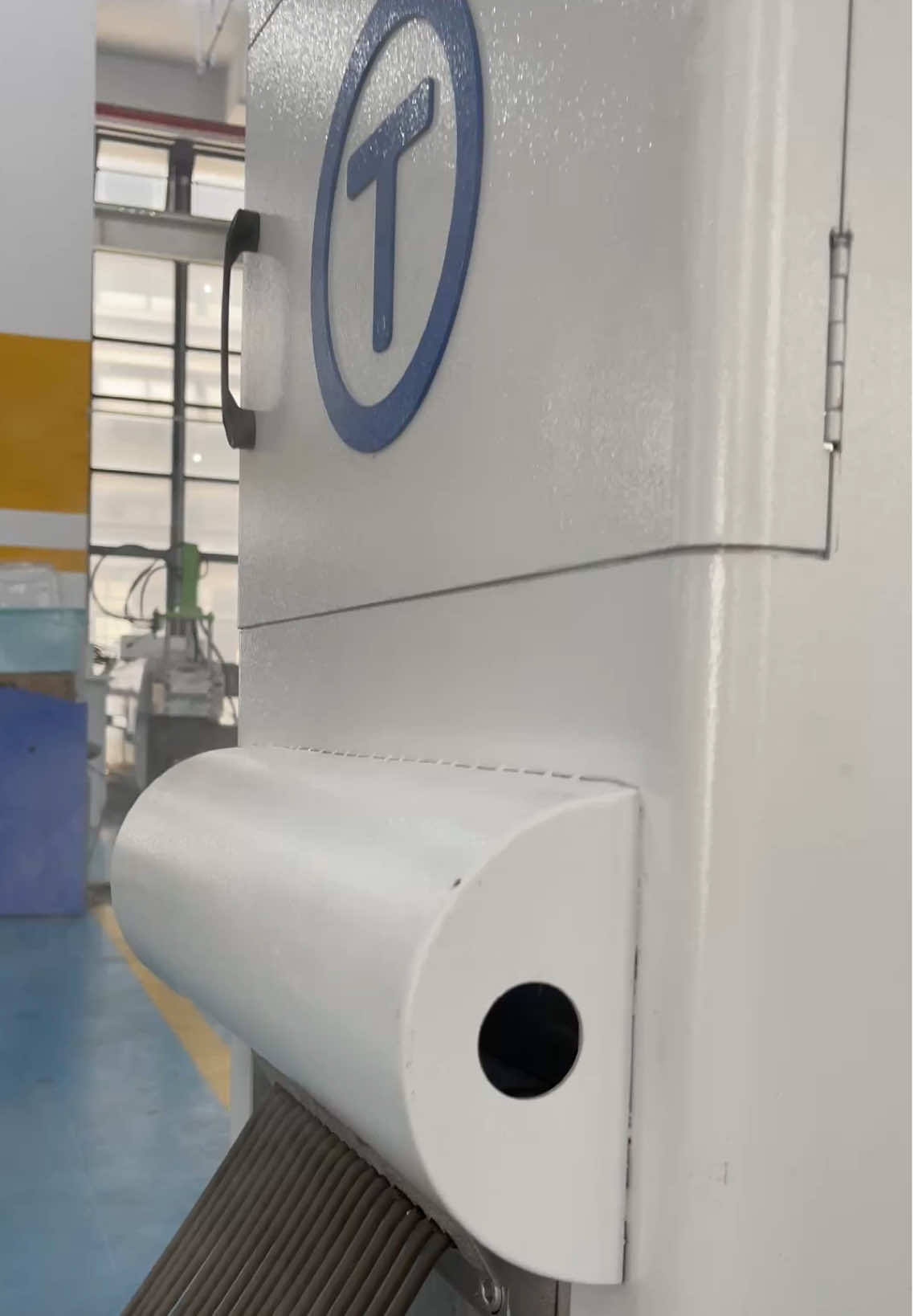 Single screw, two-stage plastic pellet machine, 140mm screw, 200-300kg per hour #plastik #bijiplastik #daurulang #plastic #recycling 