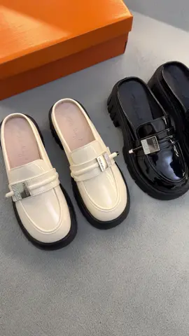 Sục Đốc Nữ Da Bóng Mũi Tròn Tăng 5cm Khoá Miu Dễ Đi, Dễ Phối Đồ ạa #sụcnữ #giaysucnu #sucnu #khanhhuyentiemgiayxinh #sucdabong 