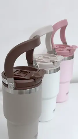 tyeso vacuum insulated tumbler 🥤  @Tyeso Official variant: 600ml colors: pink, white, mocha #fyp #foryou #tyeso #tyesotumbler  #insulatedtumbler 