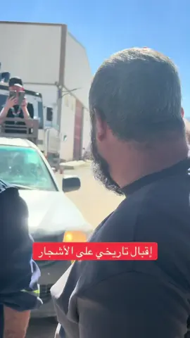 إقبال تاريخي على الأشجار