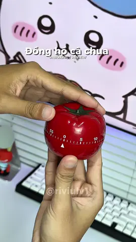 Đồng hồ cà chua #riviulv1 #review #unbox #unboxing #donghopomodoro 