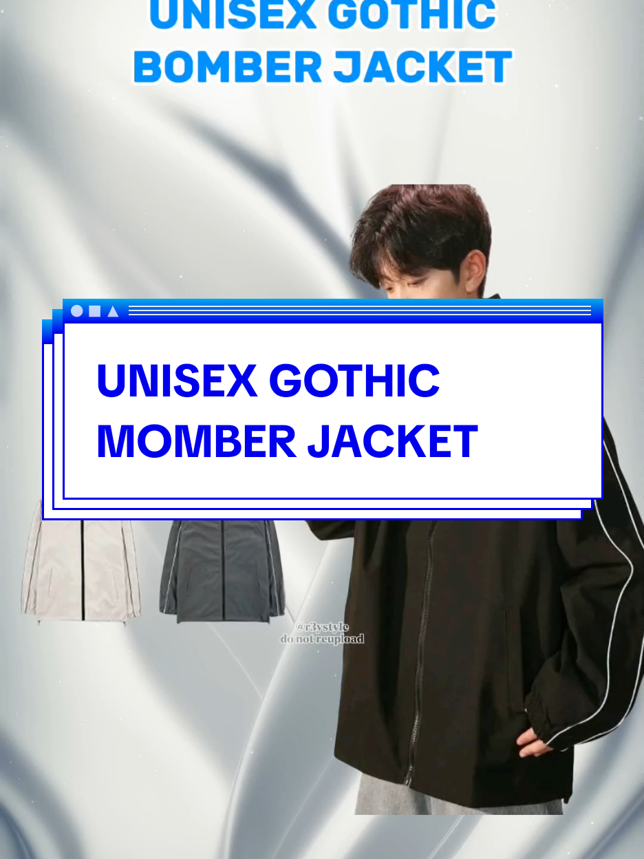 🧥 UNISEX GOTHIC BOMBER JACKET Make a bold statement with our unisex gothic bomber jacket 🖤 — edgy, versatile, and perfect for streetwear or night-out fits. Pair it with cargos or joggers for that dark aesthetic look. #gothicbomberjacket #unisexbomberjacket #gothicjacket #bomberjacketunisex #streetwearjacket 