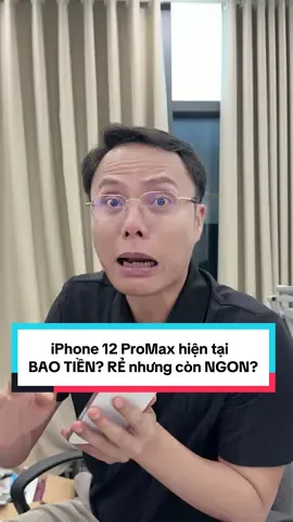 iPhone 12 Pro Max hiện tại BAO TIỀN - giá đã RẺ nhưng còn NGON? #thanhcongnghe #LearnOnTikTok #clickbuy #iphone12promax 