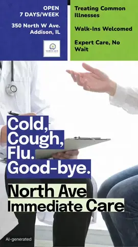 We're ready when you are! Come see North Ave Immediate Care in Addison, IL . #coldandflu #fluseason #cough #sneeze #health #medical #doctors