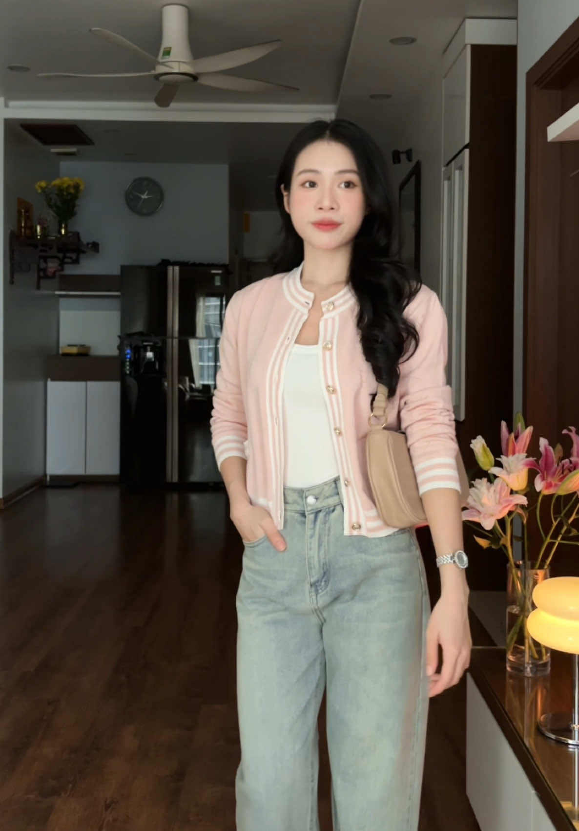 Áo Cardigan màu hồng xinh iu quá đi ạ #aocardigan #aocadigannu #aocardiganlen #aocardigannuxinh #aocardigannu 