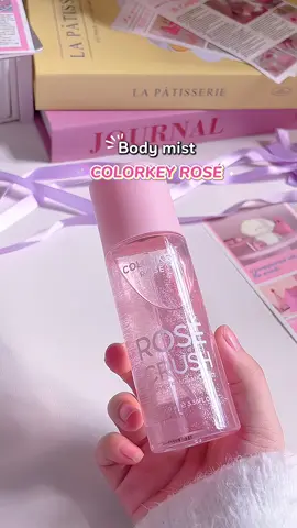 Một chiếc bodymist siuu thơm zá hssv ai cũng nên có nè ^^ #colorkeyrosé #rosécrush #bodymist #colorkey #xitthomtoanthan 