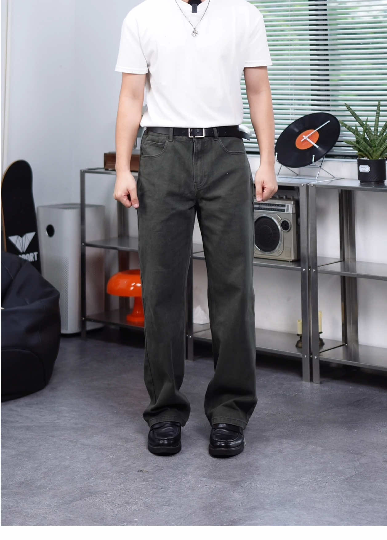No.21 Basic Pants.  Vải Ver3, form Uni x JWAnderson