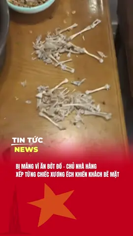 KHÁCH HẾT BIẾT NÓI GÌ LUÔN #tintucnewsvn #ếch