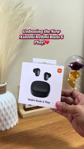 Compact, stylish, and powerful — these buds deliver crystal-clear sound, deep bass, and all-day comfort.  Perfect for music, calls, and workouts!💪 #RedmiBuds6Play #XiaomiPH #EarbudsUnboxing #BudgetTech #AffiliatePh 