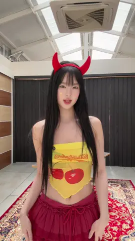 MOOOOOO! @ขนมมม 😈❤️‍🩹 #tiktoklooks #คลาสแฟชั่น #แผ่นแปะสิวชับบี้ #ชับบี้ #Halloween 