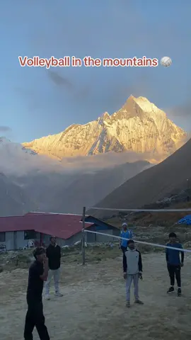 📍Annapurna Base Camp(4130m) #annapurnabasecamp #annapurnabasecamptrek #foryoupage #tiktoknepal🇳🇵 #volleyballnepal 
