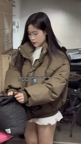 Ta nói nó lạnh mà mặc áo phao thì nhức nack ✨ #aophao #aophaonu #aophaonam 