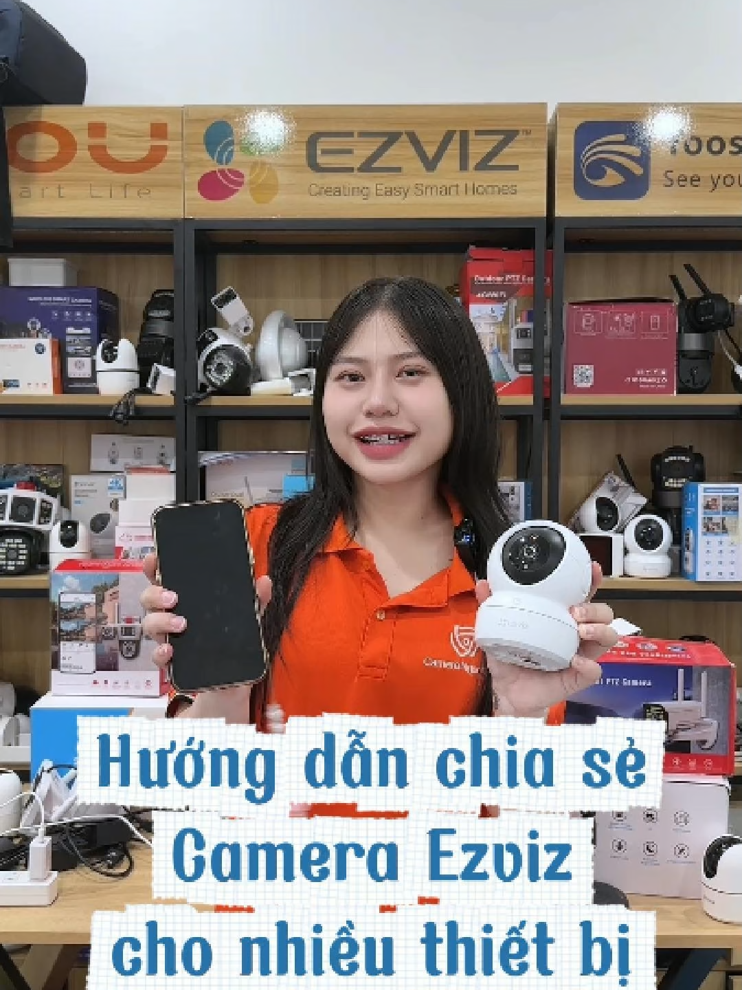 Hướng dẫn anh chị chia sẻ camera Ezviz cho nhiều thiết bị #cameraezviz #cameraanninh #camerachongtrom #ezvvizvietnam #camera2matngoai #camerathongminhrobot #cameragocrong #camerafun #Camera Imou Rang S2 #camera1mat #ezvizh6cg1 #ezvizh6c #cameraimou #ezvizh6cpro #imoulife #camerangoaitroi #Cameraimou #imou #ezviz