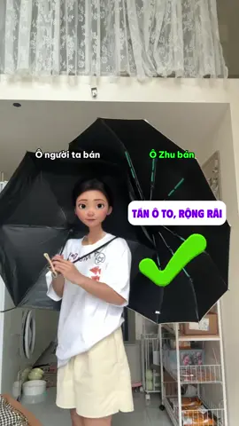 Ô thường và ô tôi mua của chị ZhuZhu nè #hinihaoxinchao #zhuzhuhangtot #noidiatrung #ô #derorice 