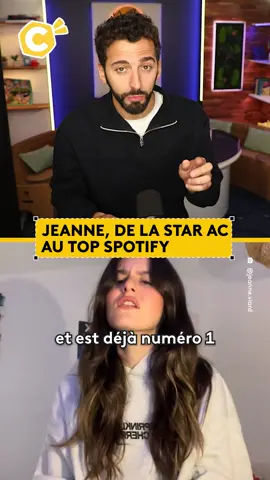 Elle est tout juste entrée à la Star Ac, et est déja numéro 1 sur Spotify. C'est l'histoire de Jeanne, et on te raconte ! #actu #SinformerSurTikTok #ApprendreSurTikTok #staracademy 