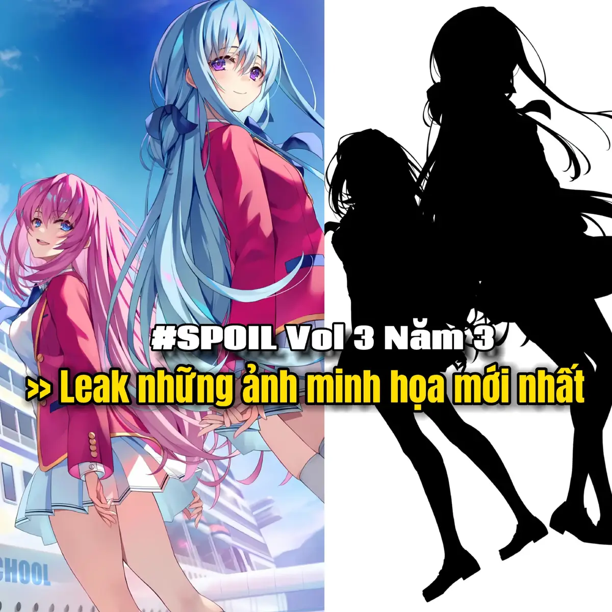 Những ảnh họa màu mới nhất đã được ra mắt!!! Ichinose và Hiyori sẽ làm tâm điểm của sự chú ý? #classroomoftheelite #lophocdecaothucluc #shiinahiyori #kiyotakaayanokouji #viral 
