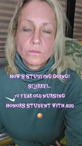 ADD, 50, Nursing school, in recovery and cannot take medication. 😆 managing to be an honor student!  there you go