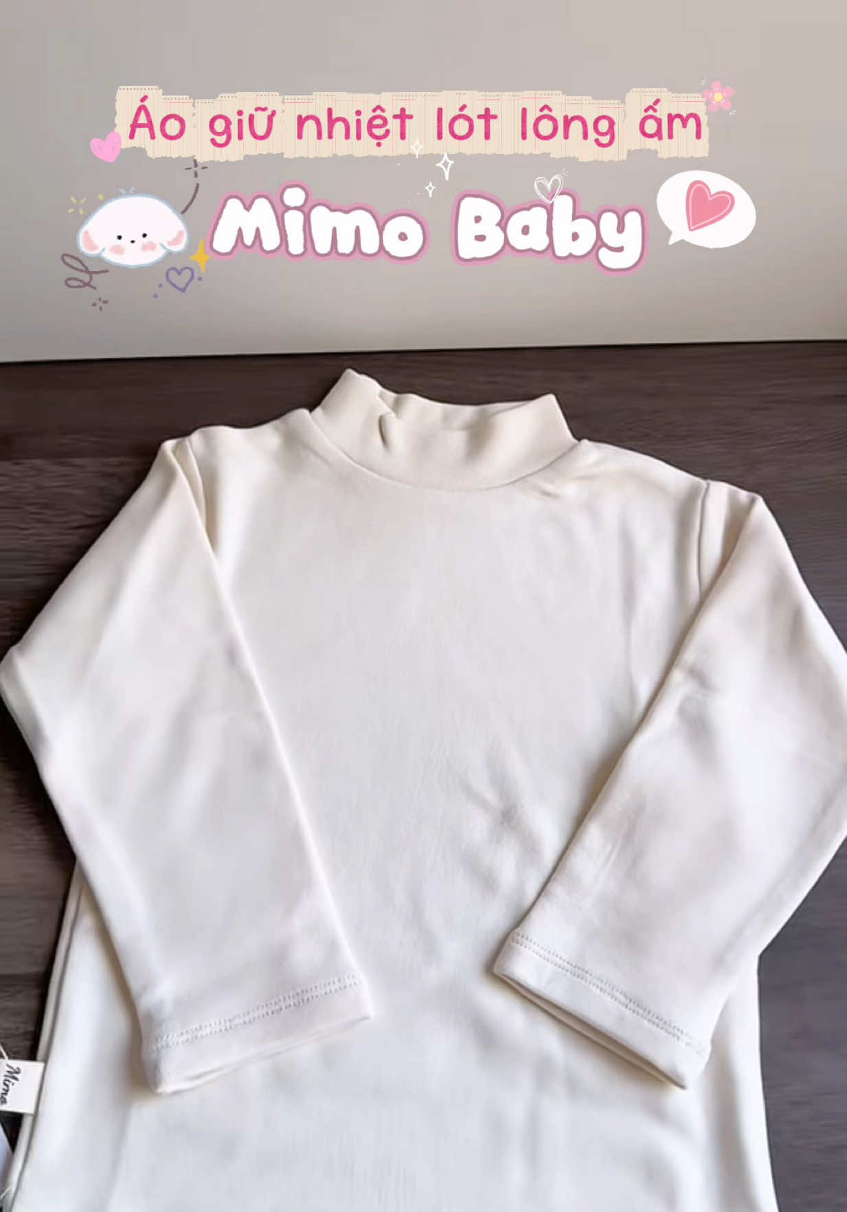 Tầm này sắm dần áo giữ nhiệt là hợp lý rồi các mom ơi #minkydaily #quanaochobe #aogiunhietchobe #aogiunhiet #mimobaby 