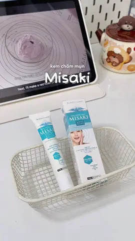 bà nào hay nổi mụn thì trữ sẵn tuýp này trong nhà iiii 💗 #kemmunmisaki #misaki #kemchammun #kemmun #unboxcunganna 