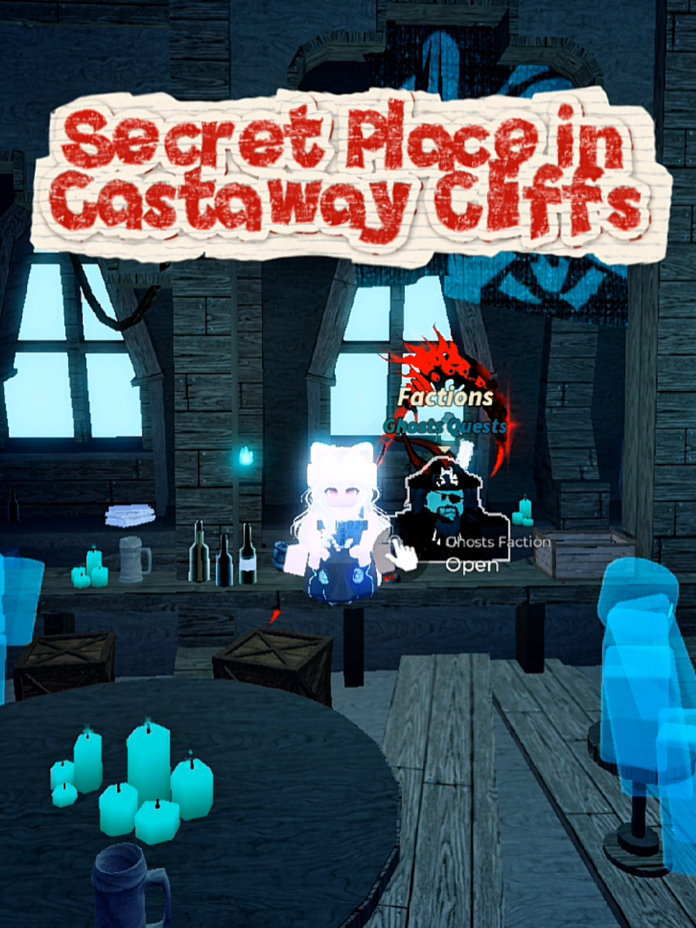 Secret Place in Castaway Cliffs #fisch #fischupdate #fischroblox #roblox #fischtrade 