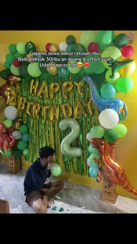 #dekorasiulangtahun #ulangtahunanak #fyp 