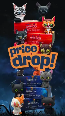 We have news! The special edition Mini Figures bundles have dropped in price at the official US store and are now only $30 for all six characters. Be quick! 🇺🇸 🐈🐈‍⬛ #warriorcats #warriors #books #BookTok #bookstagram #cats #erinhunterbooks #warriorcatsmerch #minifigures #minifigures25