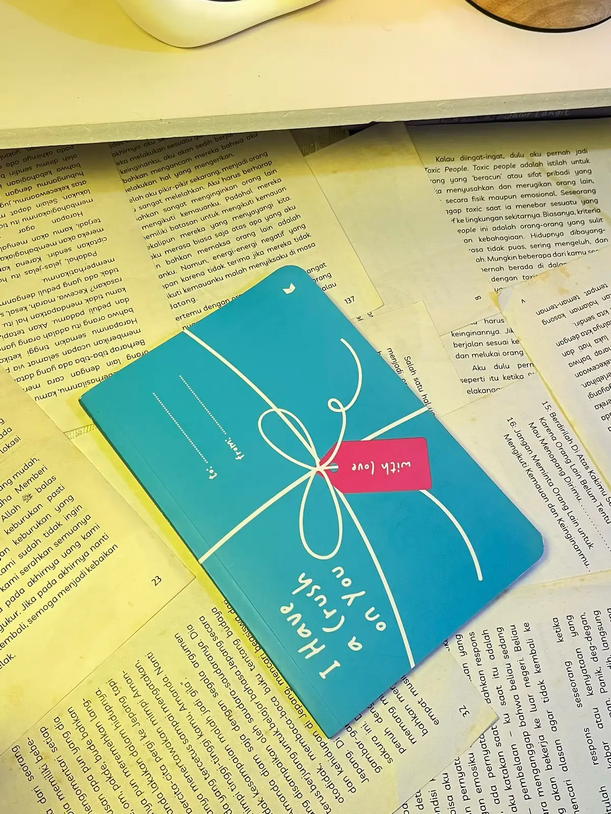 Jika mendengar kata jatuh dan cinta seluruh isi kepalaku isinya kamu. ##RekomenBuku##original##ihaveacrushonyou##bukubestseller