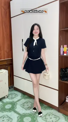 Set tiểu thư này xinh xỉu #xuhuong #phoidoxinh #OOTD #outfit 
