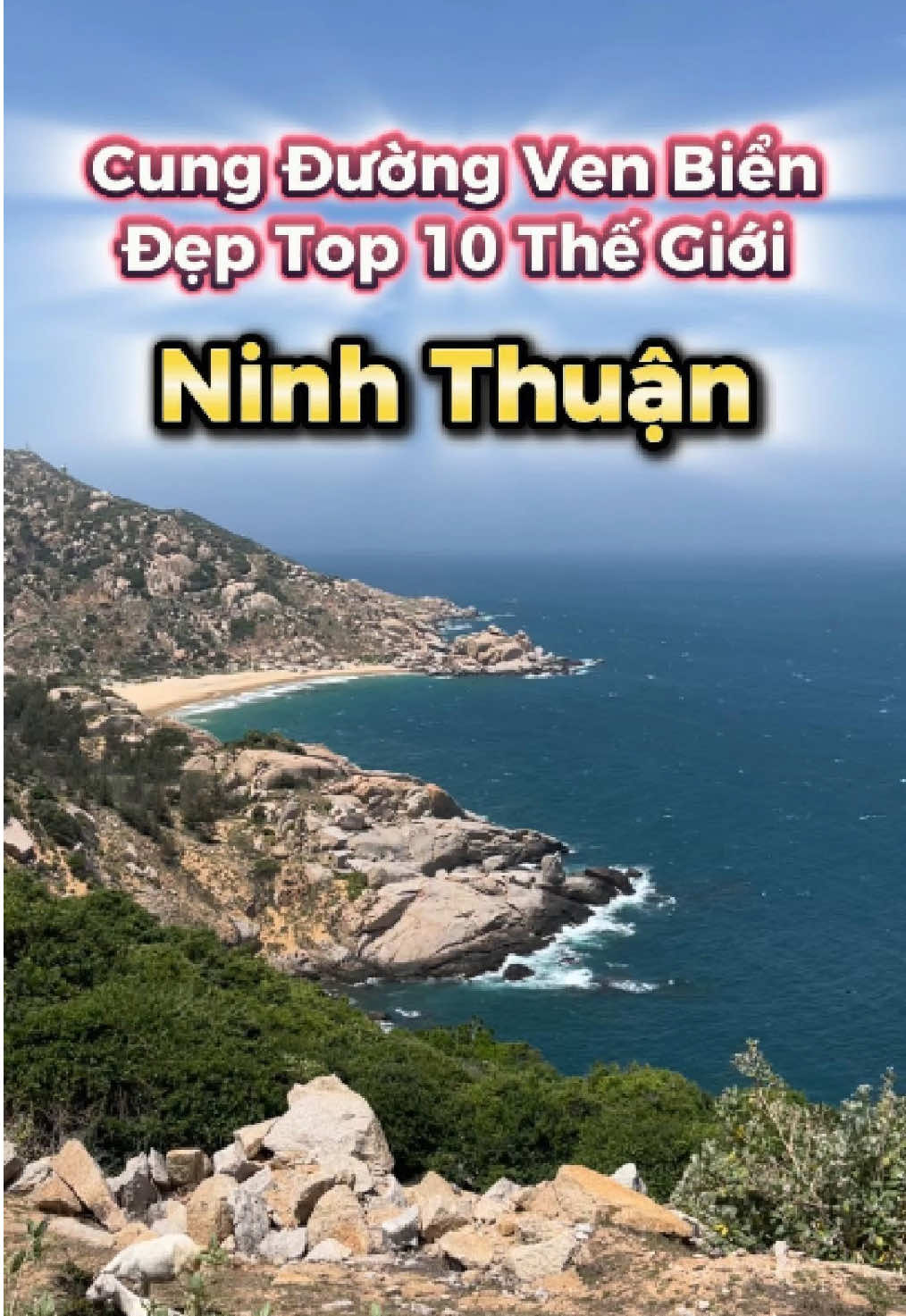 Cung đường ven biển Ninh Thuận đi từ Cà Ná đến Mũi Dinh, cung đường đẹp nhất Việt Nam, top 10 thế giới. #ankienvan 