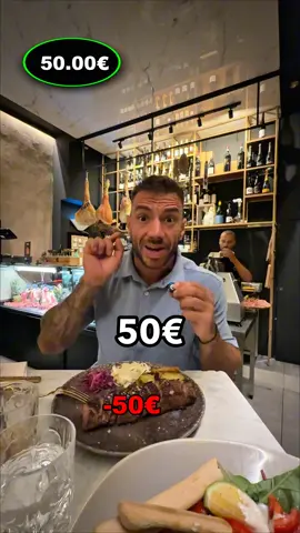 50€ Steak Στην Ταορμινα! #steak #giannelis #koupi #taormina #sicily 