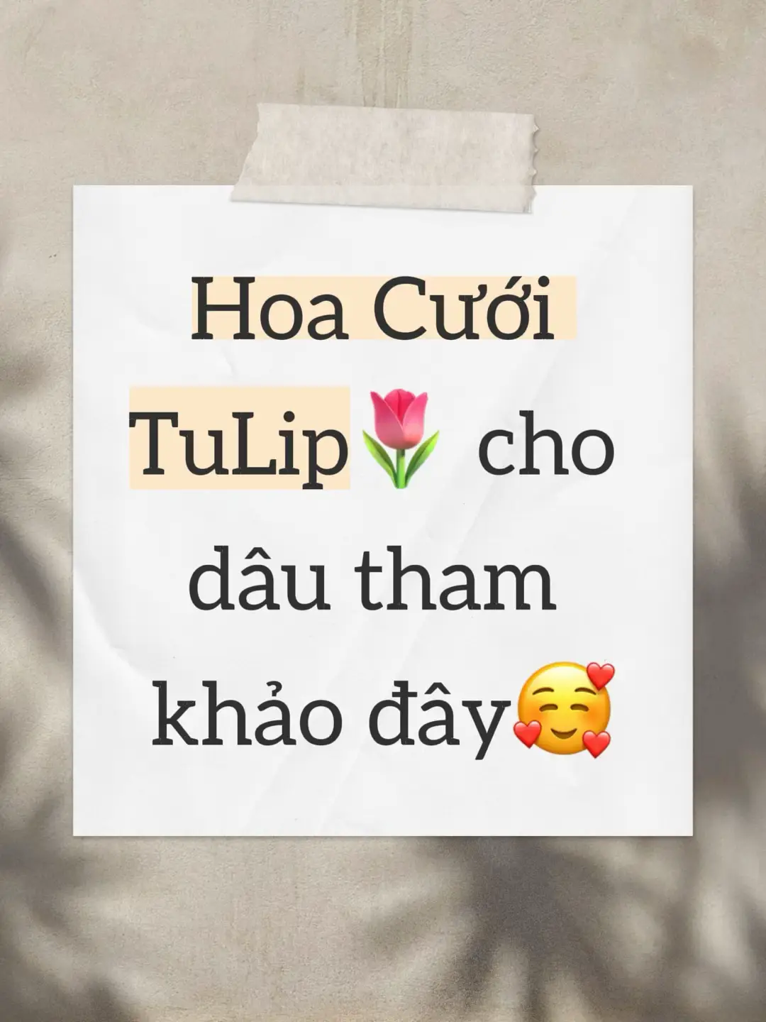Hoa cưới tulip cho các nàng dâu tham khảo đây ah🍓 #hoacamtaycodau #hoacodau #hoacuoibuonho #VáyCướiĐẹpBuonHo #WeddingBuonHo 