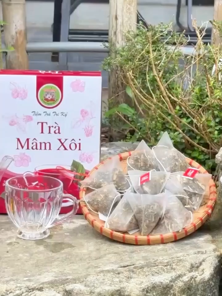 Trà lá mâm xôi - Tiệm Trà Tri Kỷ #tiemtratriky #xuhuong #xuhuongtiktok #tramamxoi #tramamxoirung #lamamxoi #mamxoirung