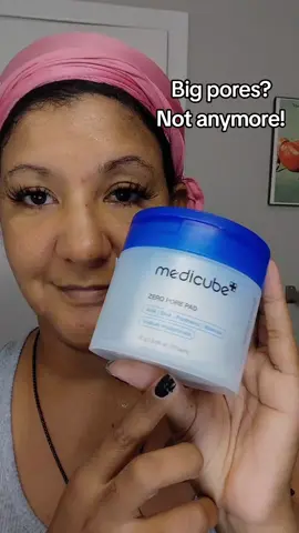 these zero pore medicube wipes are incredible and should definitely be apart of your #skincareroutine  #skincare #tiktokshop  #medicube 