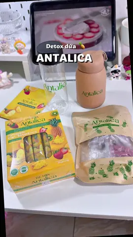 Detox thơm ngon hỗ trợ mí nàng thơm - đẹp từ bên trong #antalica #detox #duathom #detoxduaantalica 