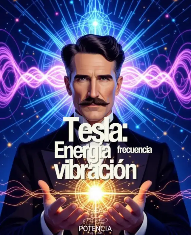 Descubre el secreto del universo según Nikola Tesla. Tus pensamientos son ondas electromagnéticas que atraen tu realidad. #nikolatesla  #energia  #frecuencia  #vibra #potenciatuenergia 