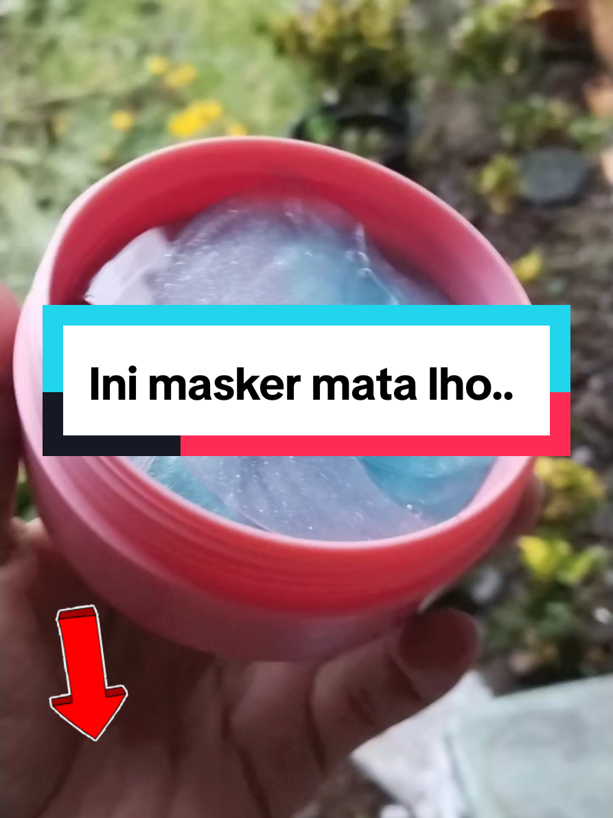 Ini masker mata lho...  #maskermata  #maskermatarainbow  #maskermatapanda  #masker matapanda ampuh #rekomendasimaskermata 