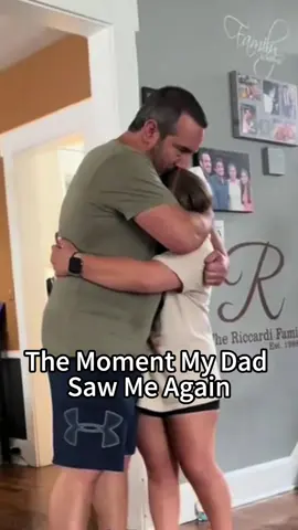 The Moment My Dad Saw Me Again🥹#SurpriseReunion #Dad #FamilyLove #DadReunion #BackHome