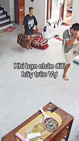 Vợ chồng vui vẻ là thế này nha #saokhongsovo #tiktokgiaitri #j4f #giadinh #family 