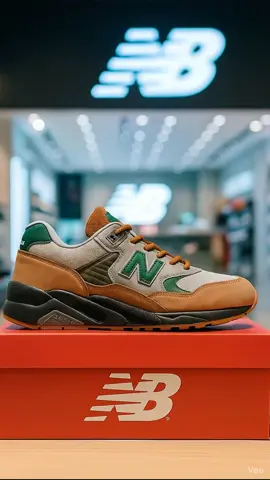 Sepatu Sneakers Pria NEW BALANCE ATMOS 580 #rekomendasisepatu #fyp #viral #xyzbca #berandatiktok 